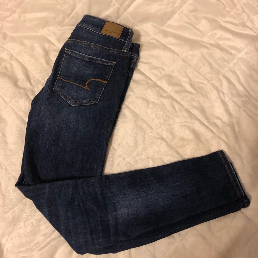 American Eagle Darkwash Jeggings